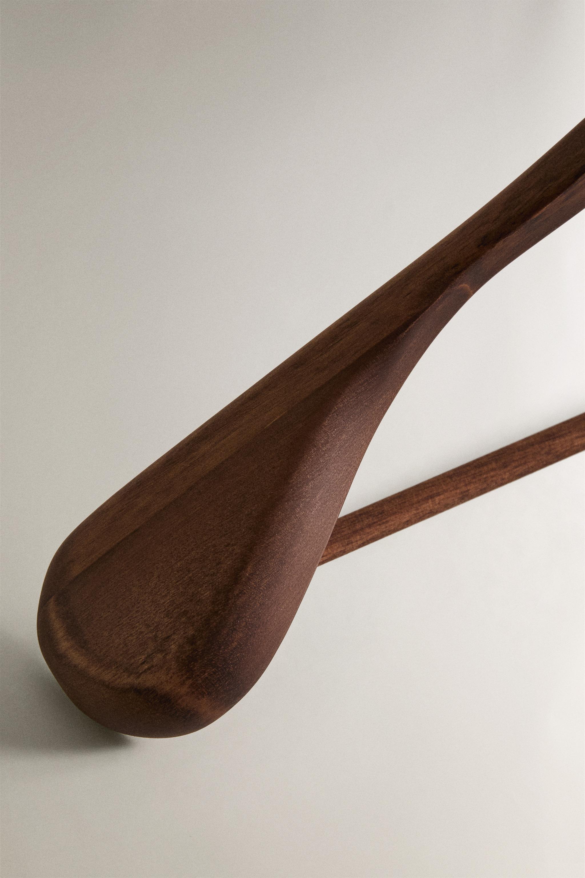 WOOD FINISH COAT HANGER